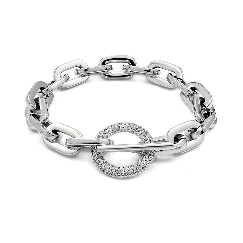 Pave Toggle Signature Bracelet