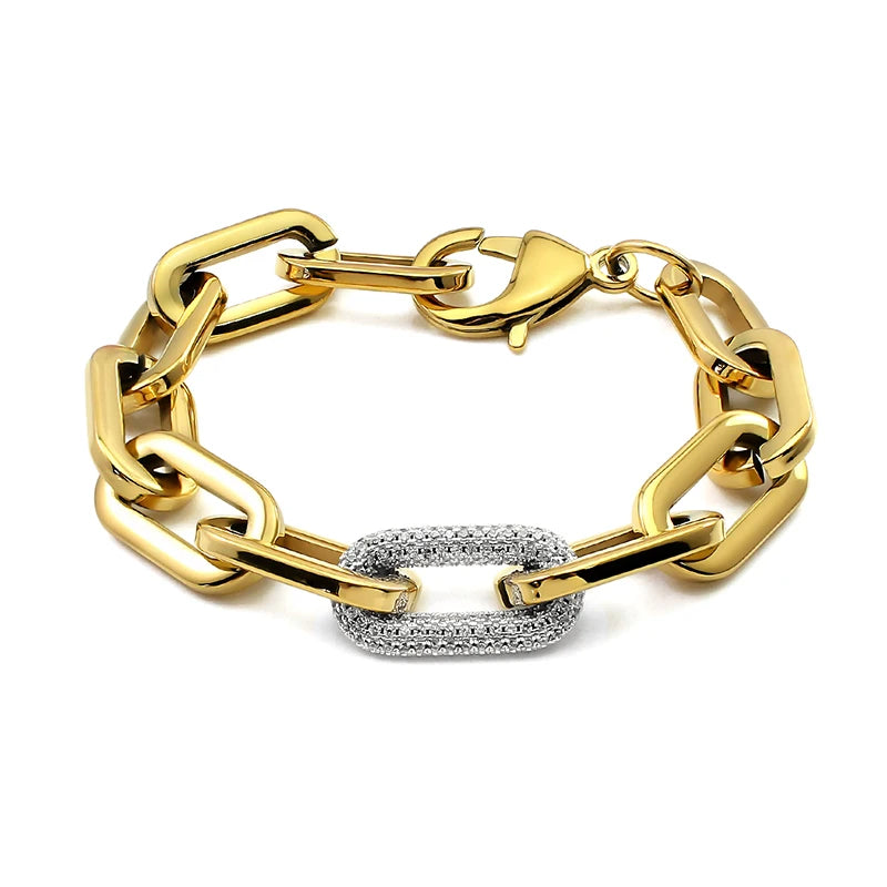 Pave Toggle Classic Bracelet
