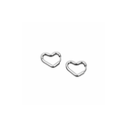 Del Mar Links | Elongated Paper Clip Hoops | Silver & Gold |