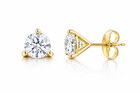 Timeless Round Martini Style Earrings