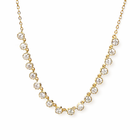 Moissanite Bubble Choker Necklace
