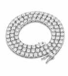 The Half-time Eternity Tennis Necklace