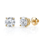 Solitaire Stud Earrings