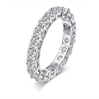 MineForever lasting Platinum eternity band 2mm - 5mm