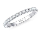 MineForever lasting Platinum eternity band 2mm - 5mm