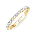 TCW is 1 CT - 0.7 eternity Chanel setting delicate ring with a longevity coat to last generations