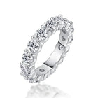 MineForever Lasting 14K eternity  ring. 4mm band.