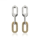 Pave Drop Earrings