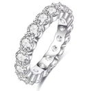 MineForever lasting Platinum eternity band 2mm - 5mm
