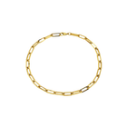 Chaîne Paperlink Toggle Necklace (Gold & Silver)
